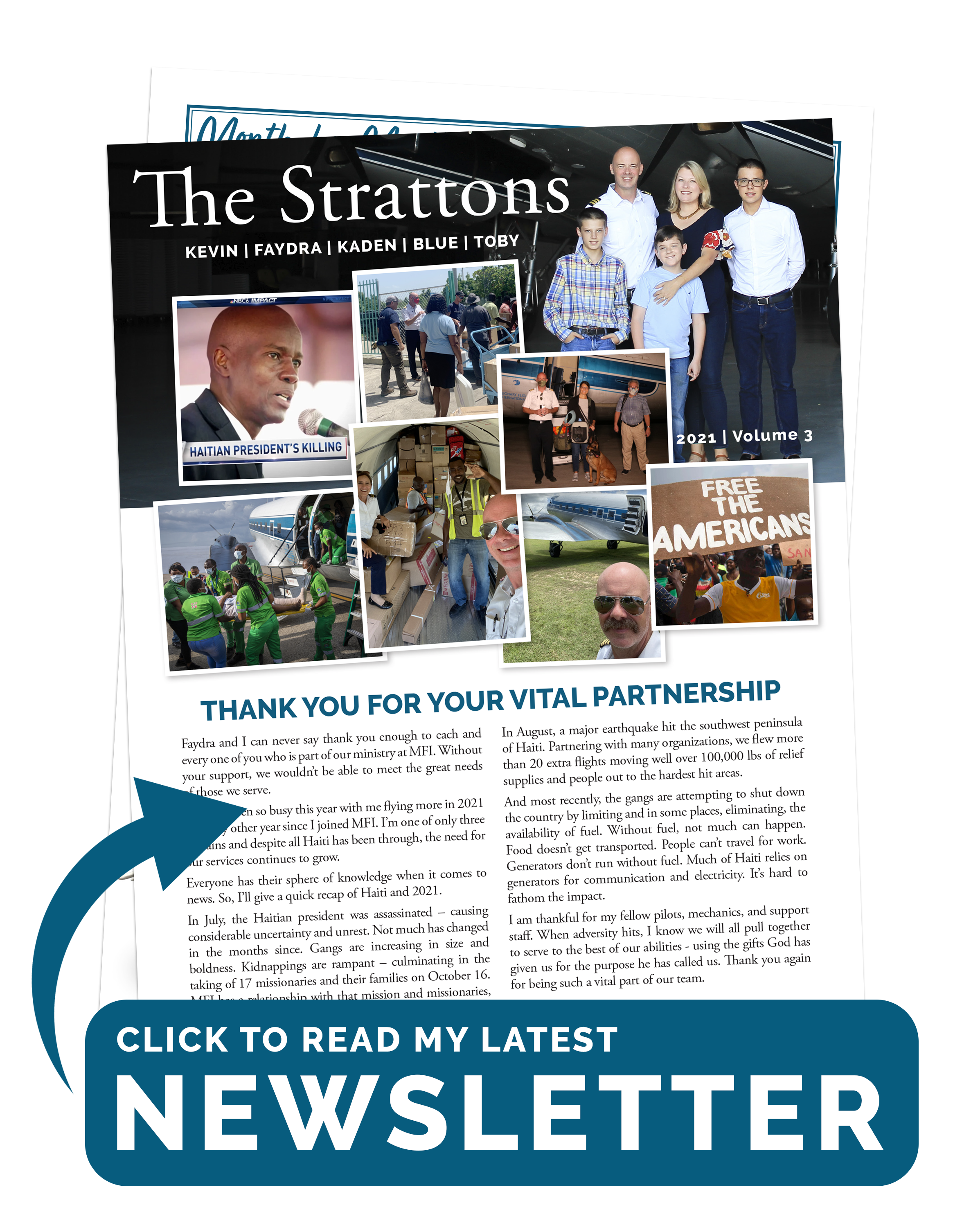 Click here for the Stratton's latest Newsletter!